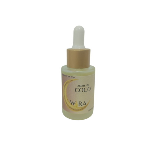 Aceite de coco 30ml para cabello en envase